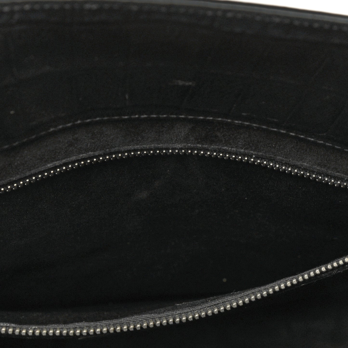 Calfskin Crocodile Embossed Large Sac De Jour Carryall Black