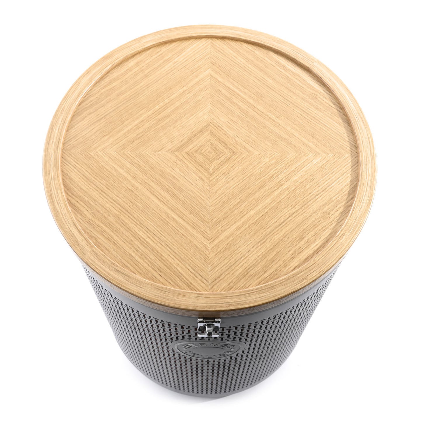 Aluminum Felt Oak Wood Carrou'Selle Saddle Box