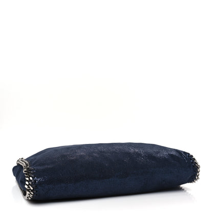 Stella McCartney Shaggy Deer Falabella Fold Over Tote Navy 4 of 8