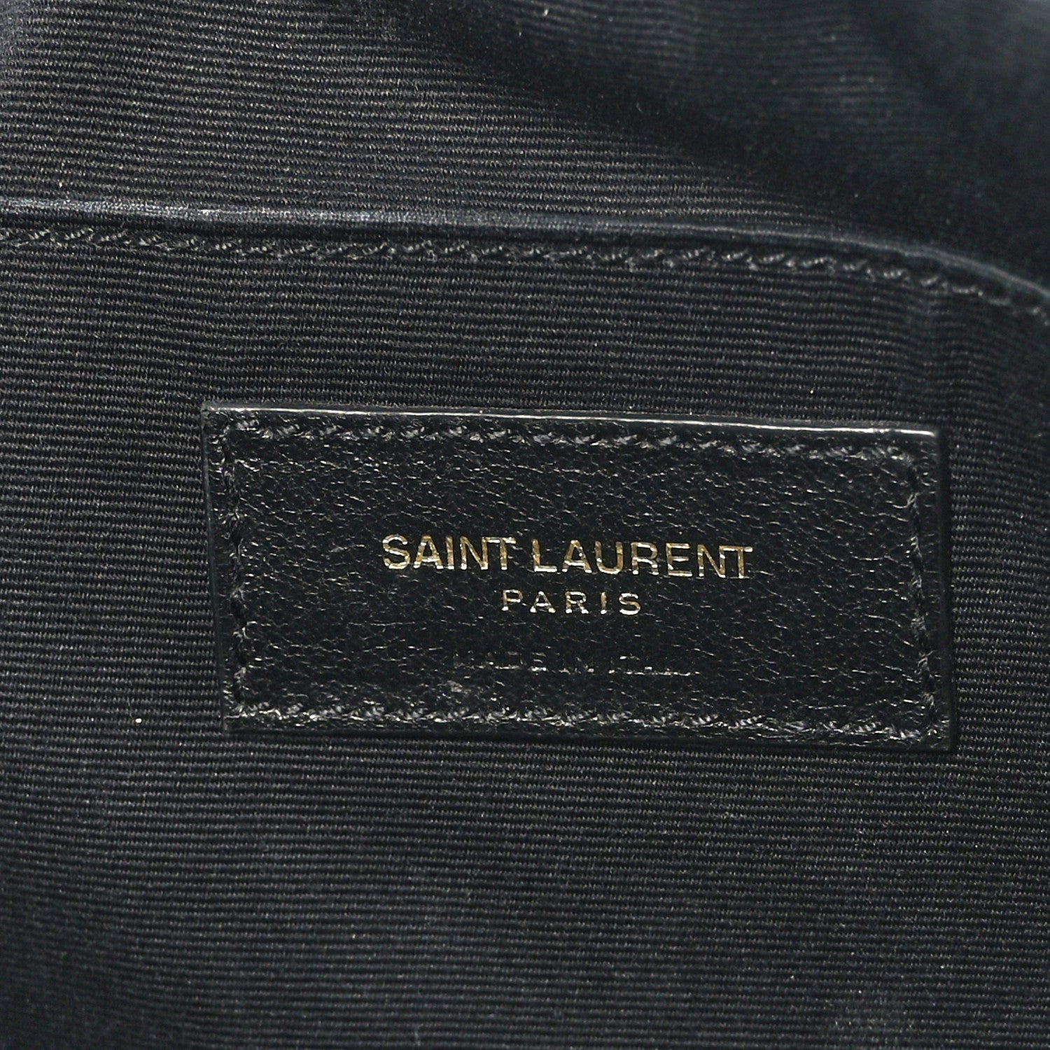Saint Laurent Velvet Matelasse Monogram Lou Camera Bag Black 6 of 9