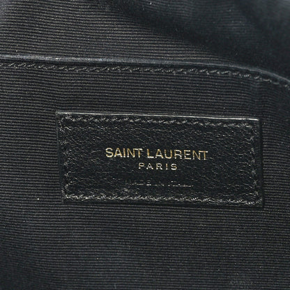 Saint Laurent Velvet Matelasse Monogram Lou Camera Bag Black 6 of 9