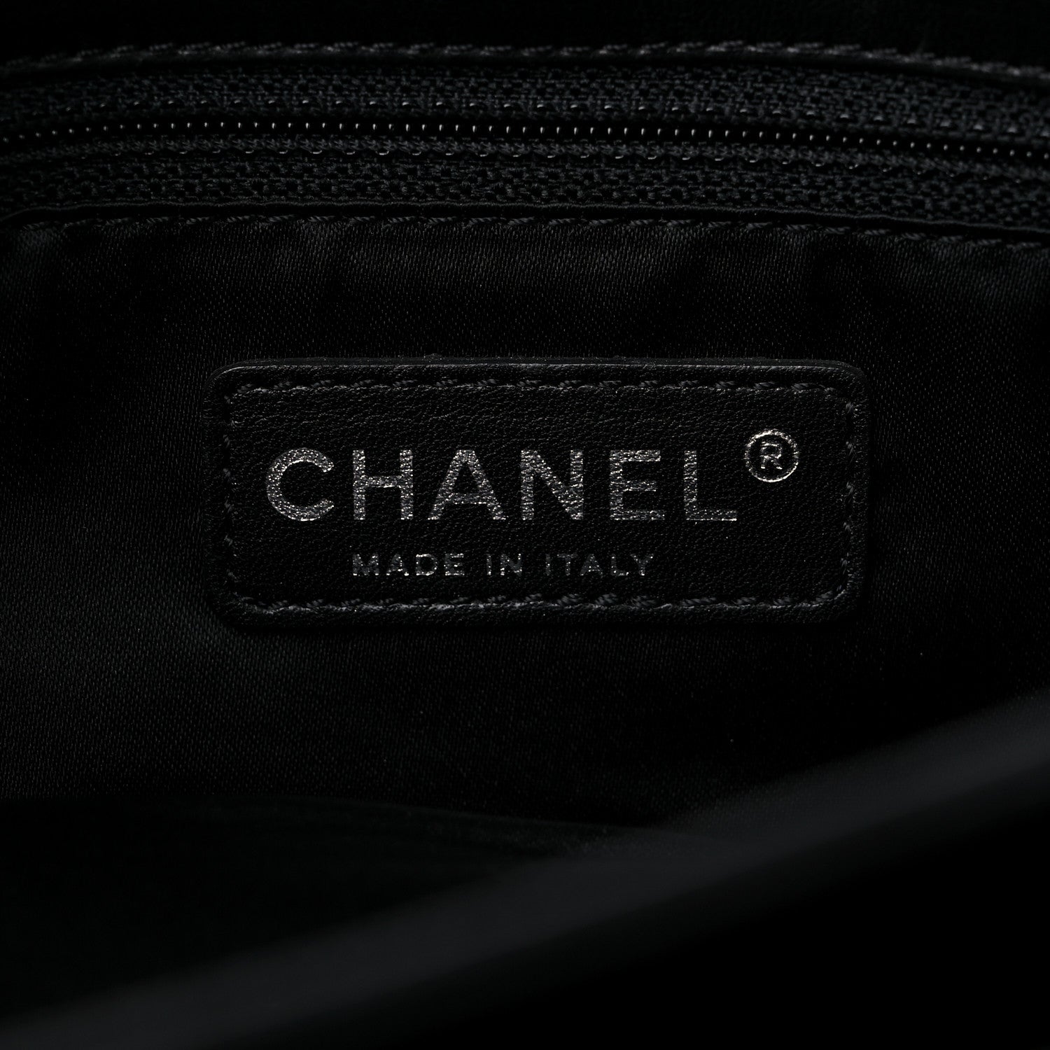 Chanel Sequin Tweed Icons Large Accordion 3 Flap Black 6 of 12