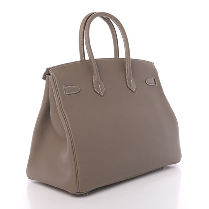 Hermes Togo Birkin 35 Etoupe 3 of 38