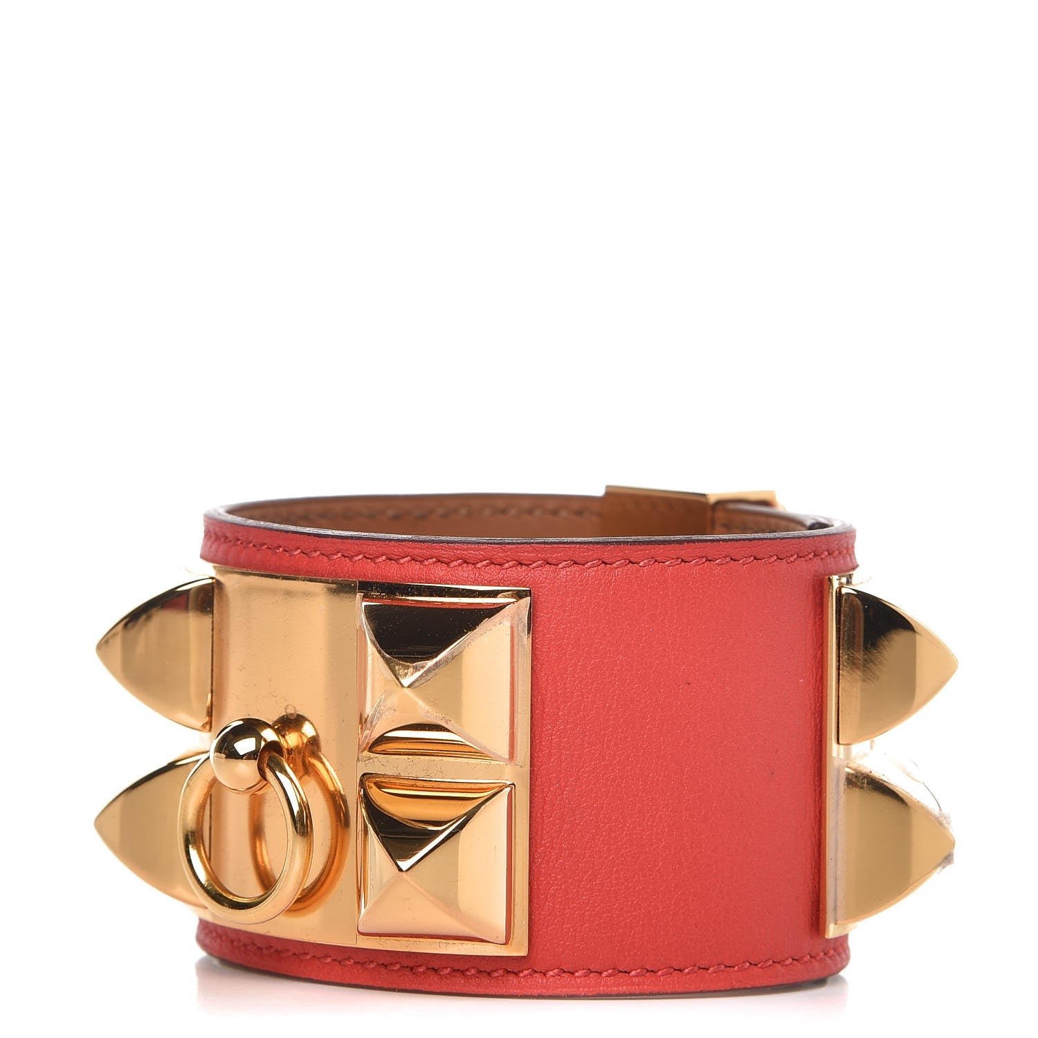 Hermes Swift Collier De Chien CDC Bracelet S Capucine 1 of 5