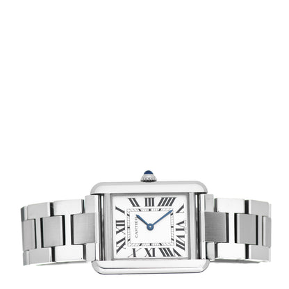 Cartier Stainless Steel 24mm Tank Solo Quartz Watch 2 of 5