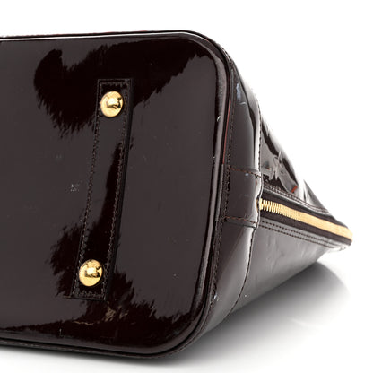 Louis Vuitton Vernis Alma GM Amarante 10 of 14