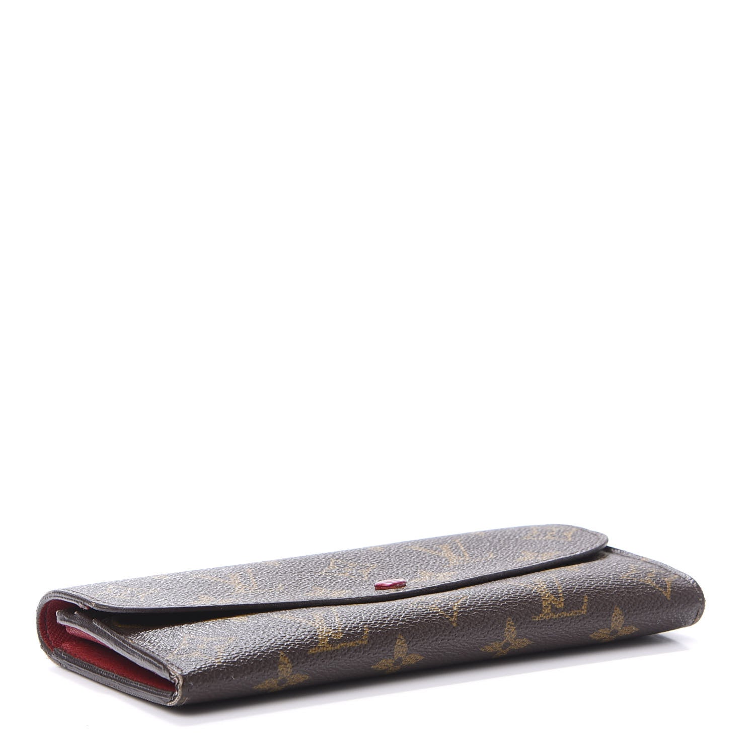 Louis Vuitton Monogram Emilie Wallet Red 4 of 14