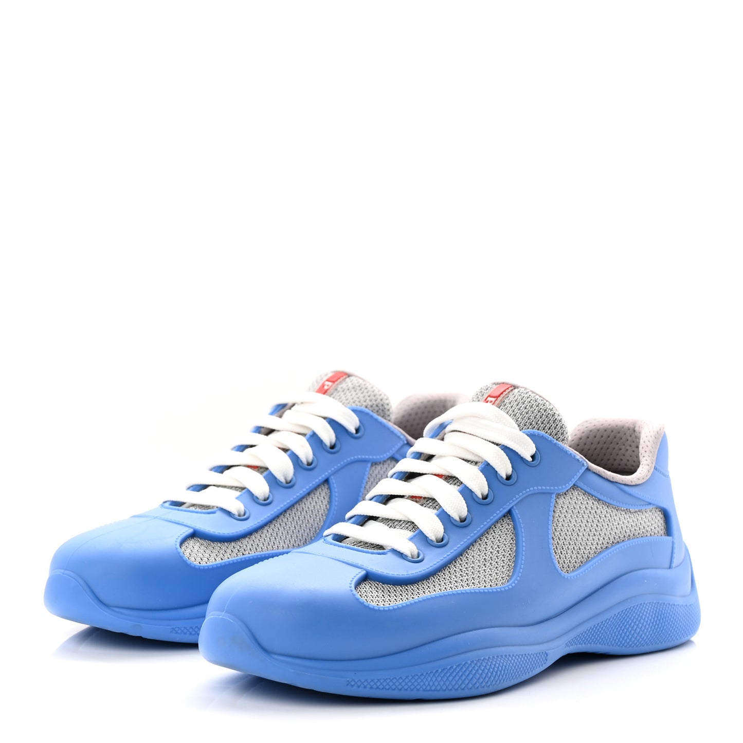 Soft Rubber Mesh Mens America's Cup Sneakers 41 Blue
