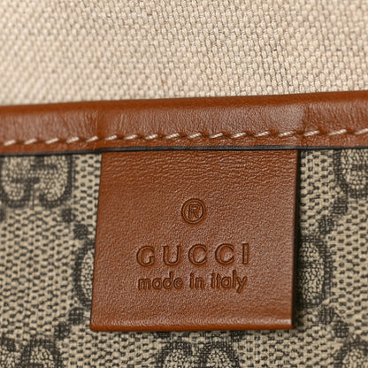 Gucci GG Plus Monogram Medium Signature Web Loop Tote Light Brown 6 of 9