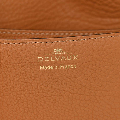 Delvaux Crispy Calfskin Mini Le Mutin Saddle Belt Bag Vegetal 6 of 12