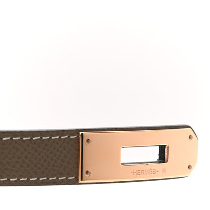 Hermes Epsom Kelly Belt Etoupe 6 of 7