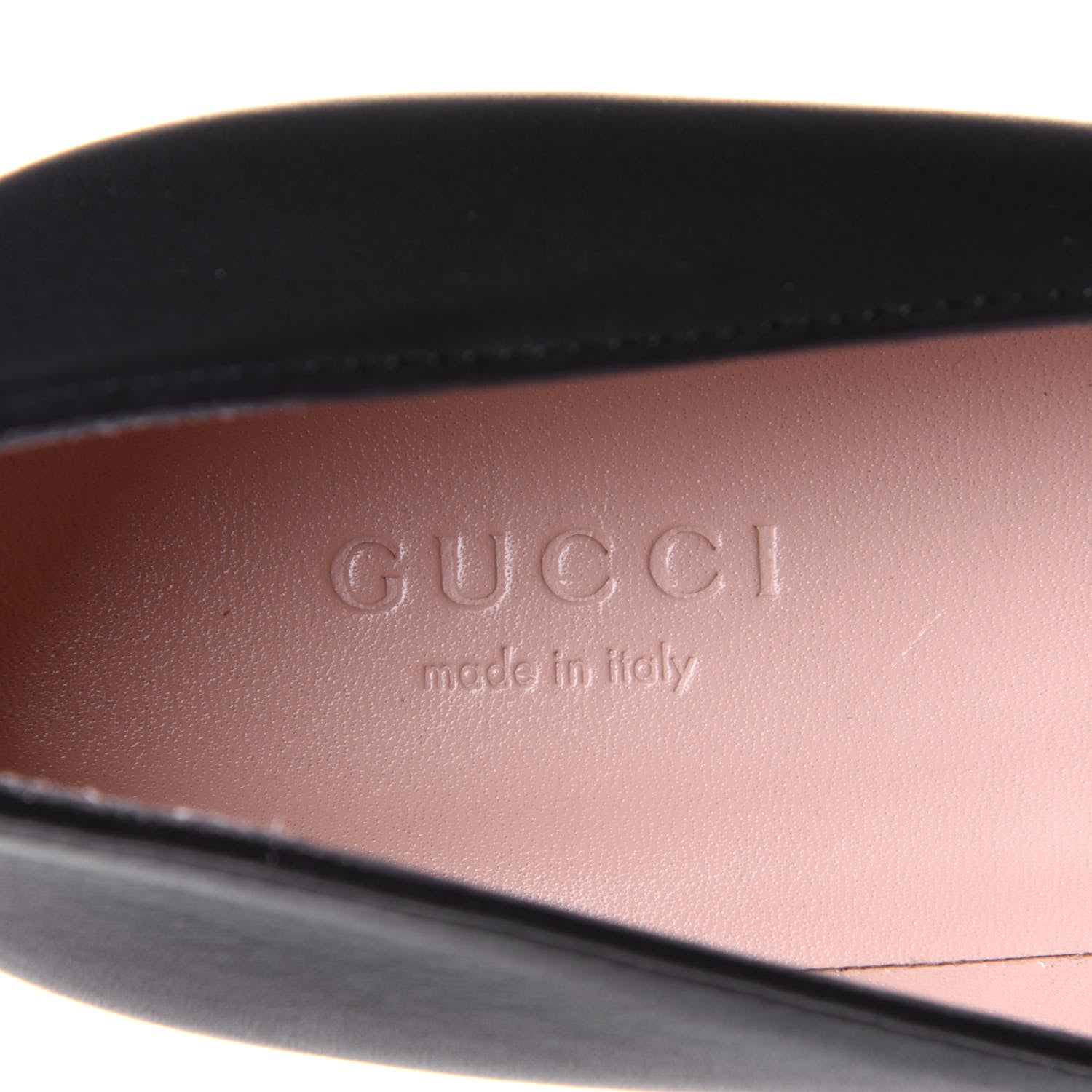 Gucci Calfskin Horsebit Loafers 38.5 Black 9 of 10