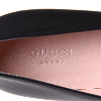 Gucci Calfskin Horsebit Loafers 38.5 Black 9 of 10