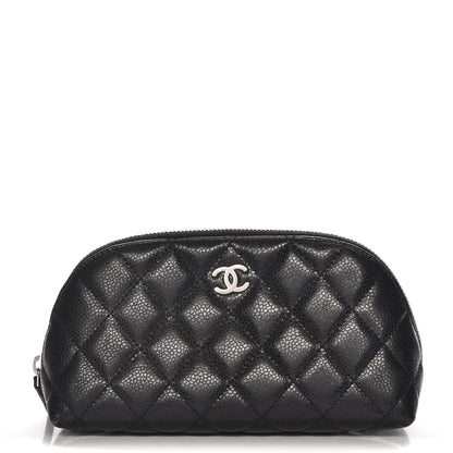 Chanel Caviar Cosmetic Case Black 1 of 8