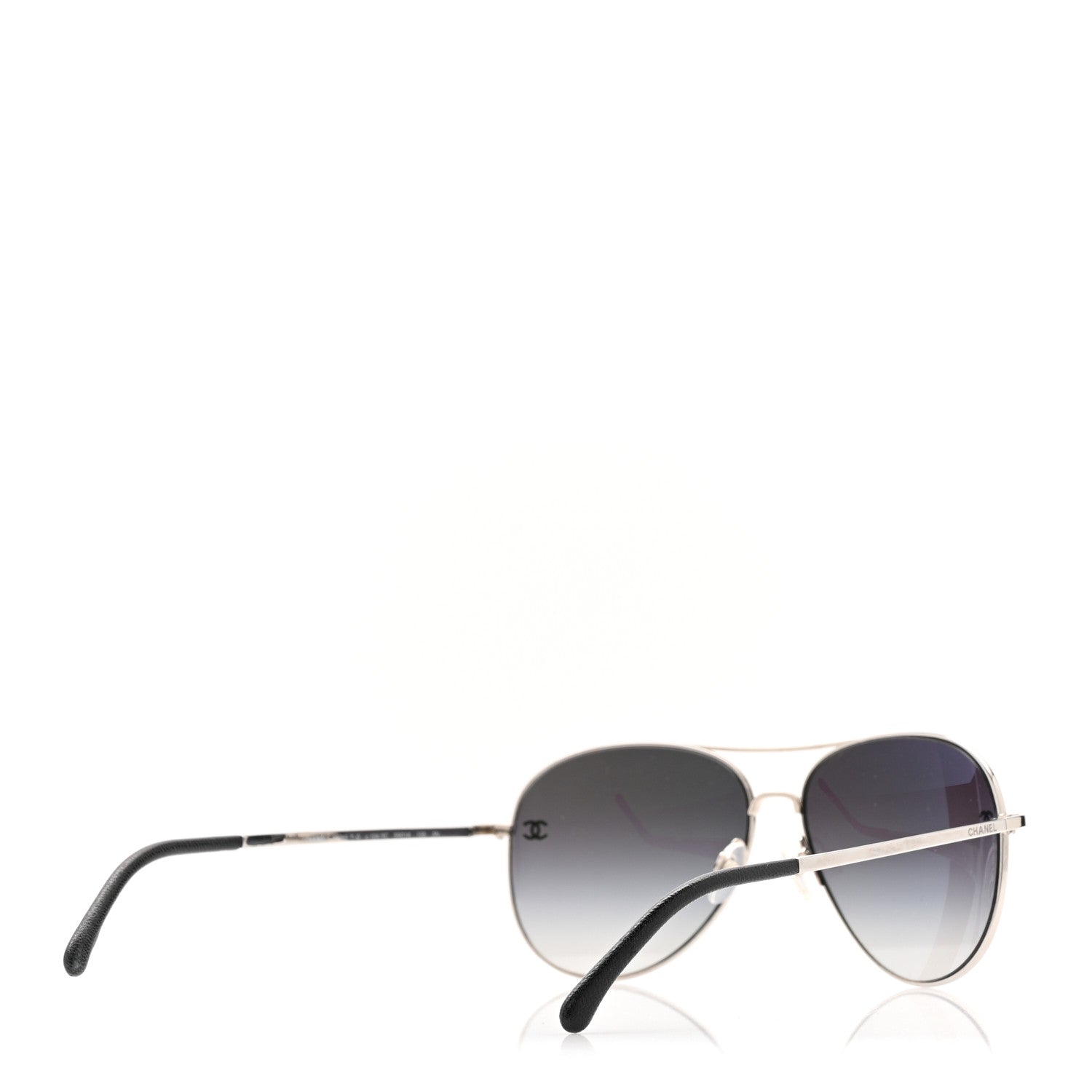 CHANEL サングラス 4189-T-Q-A ブラック Chanel Aviator CC Sunglasses 4189-T-Q Black 1805509 – FASHIONPHILE