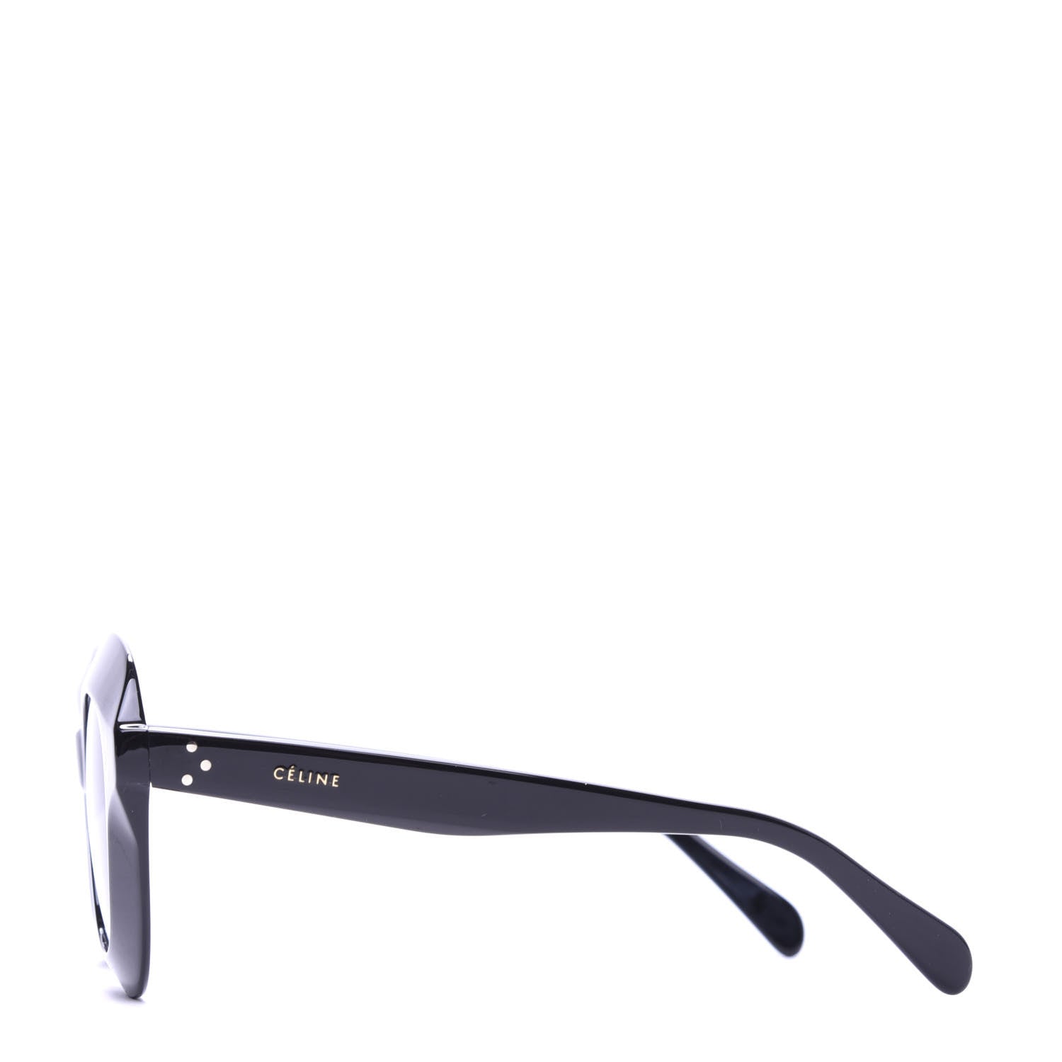 Celine Acetate Lola Sunglasses CL 41445/S Black 3 of 7