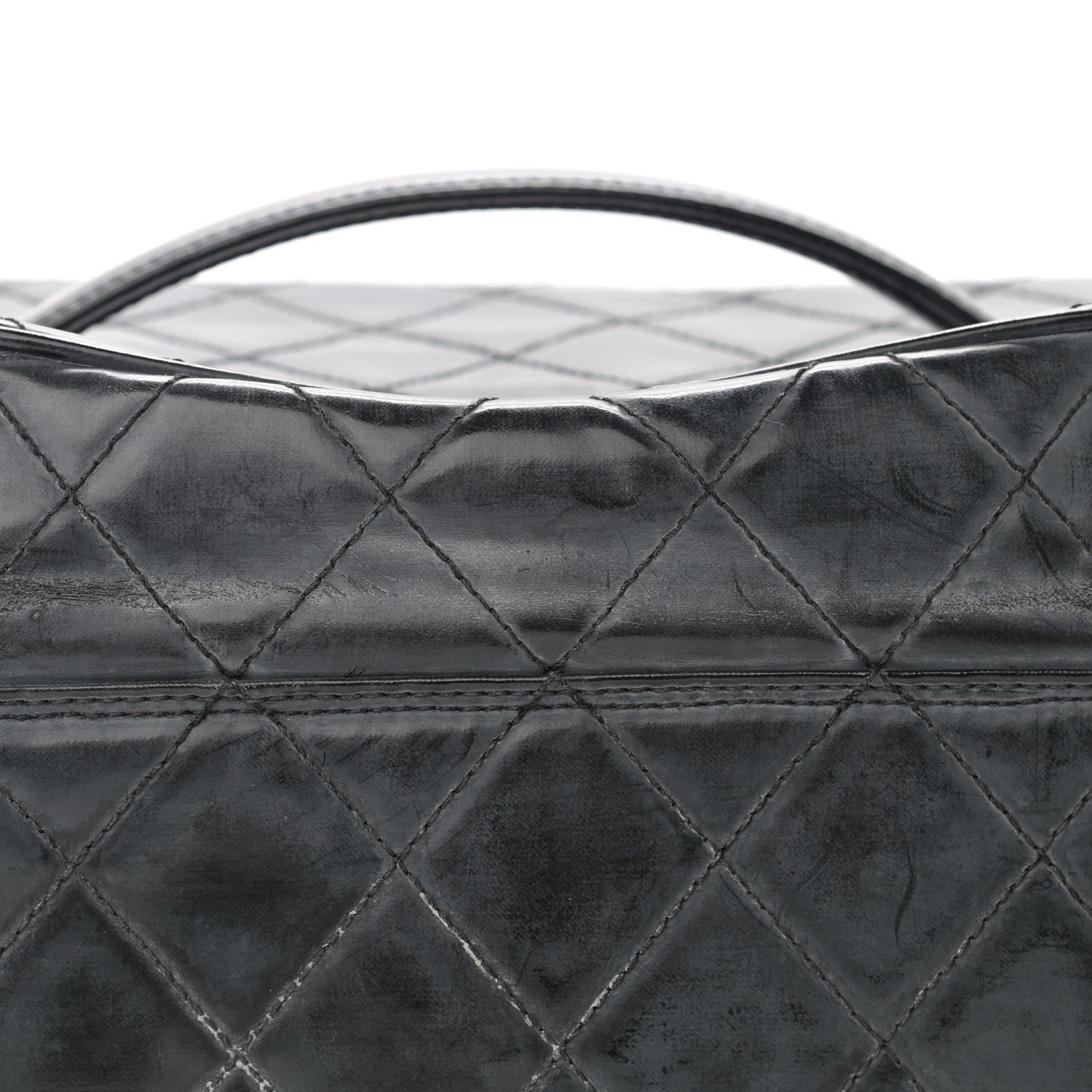 Chanel Lambskin Quilted Vanity Black 16 of 16