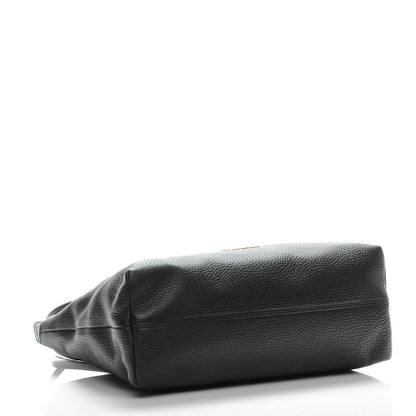 Burberry London Grainy Calfskin Medium Baynard Tote Black 4 of 8