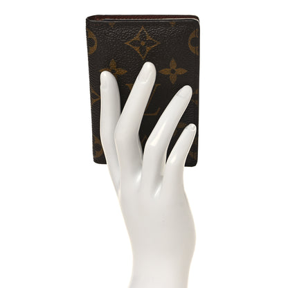 Louis Vuitton Monogram Pocket Organizer Card Holder NM 2 of 6
