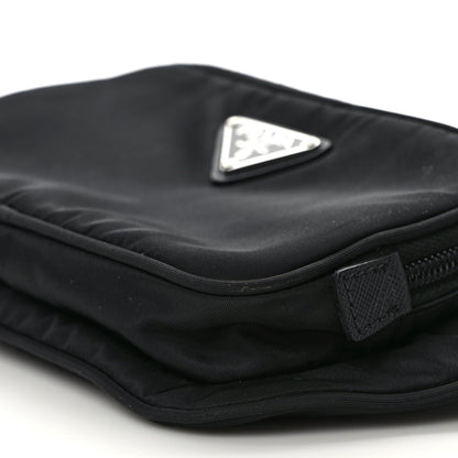 Prada Tessuto Nylon Saffiano Belt Bag Black 9 of 11
