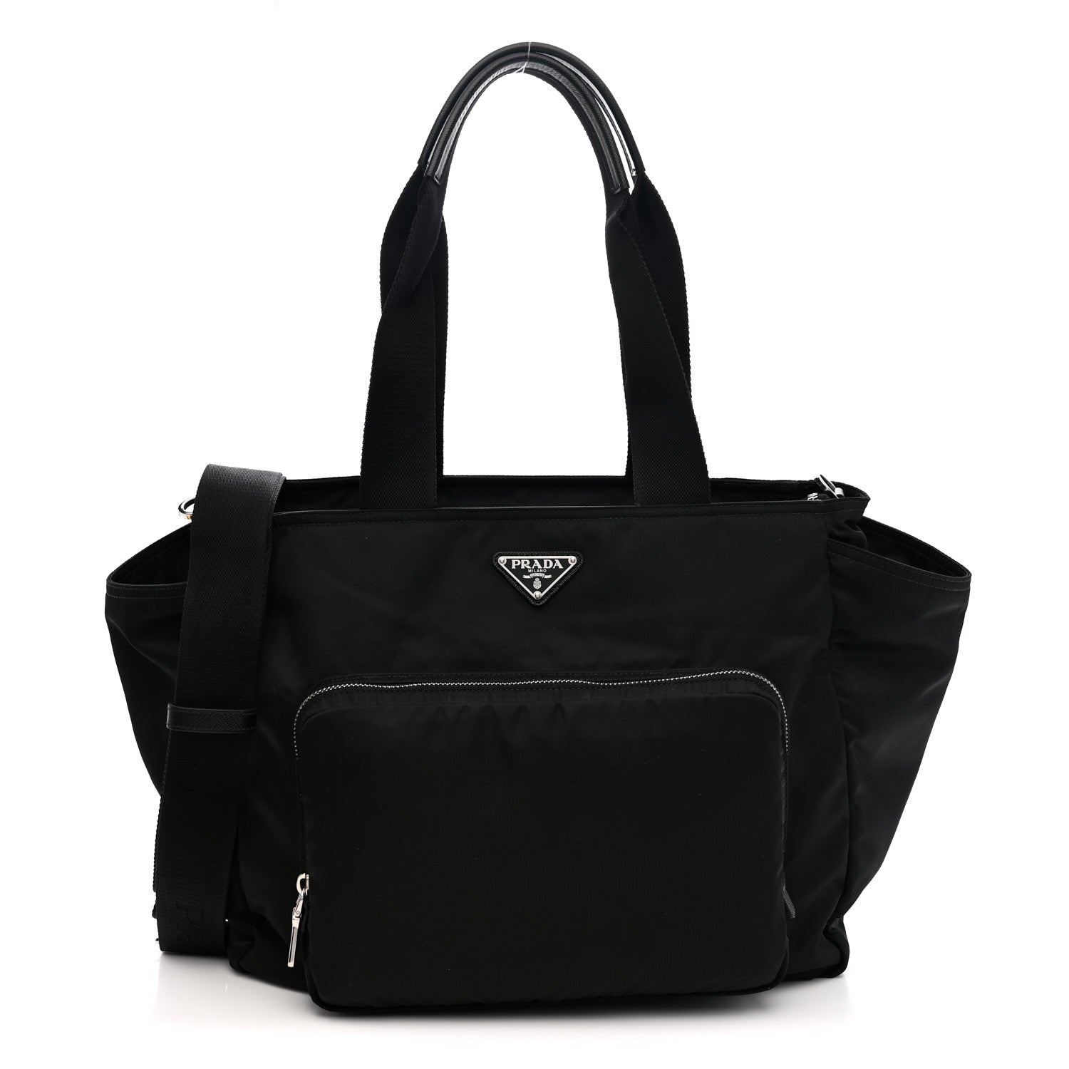 Prada Tessuto Nylon Vela Diaper Bag Black 1 of 11