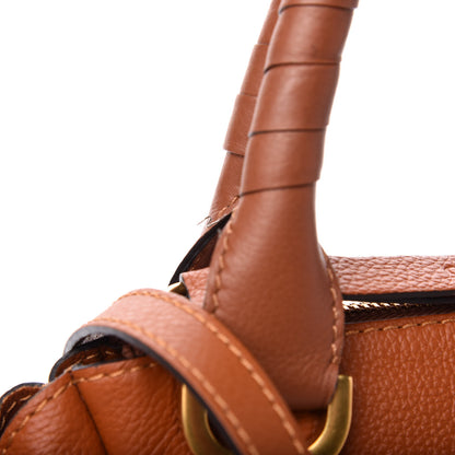 Chloe Calfskin Medium Marcie Satchel Tan 11 of 12
