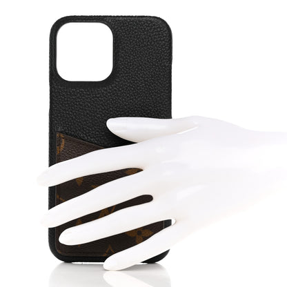 Louis Vuitton Monogram Pallas iPhone 13 Pro Max Bumper Black 2 of 10