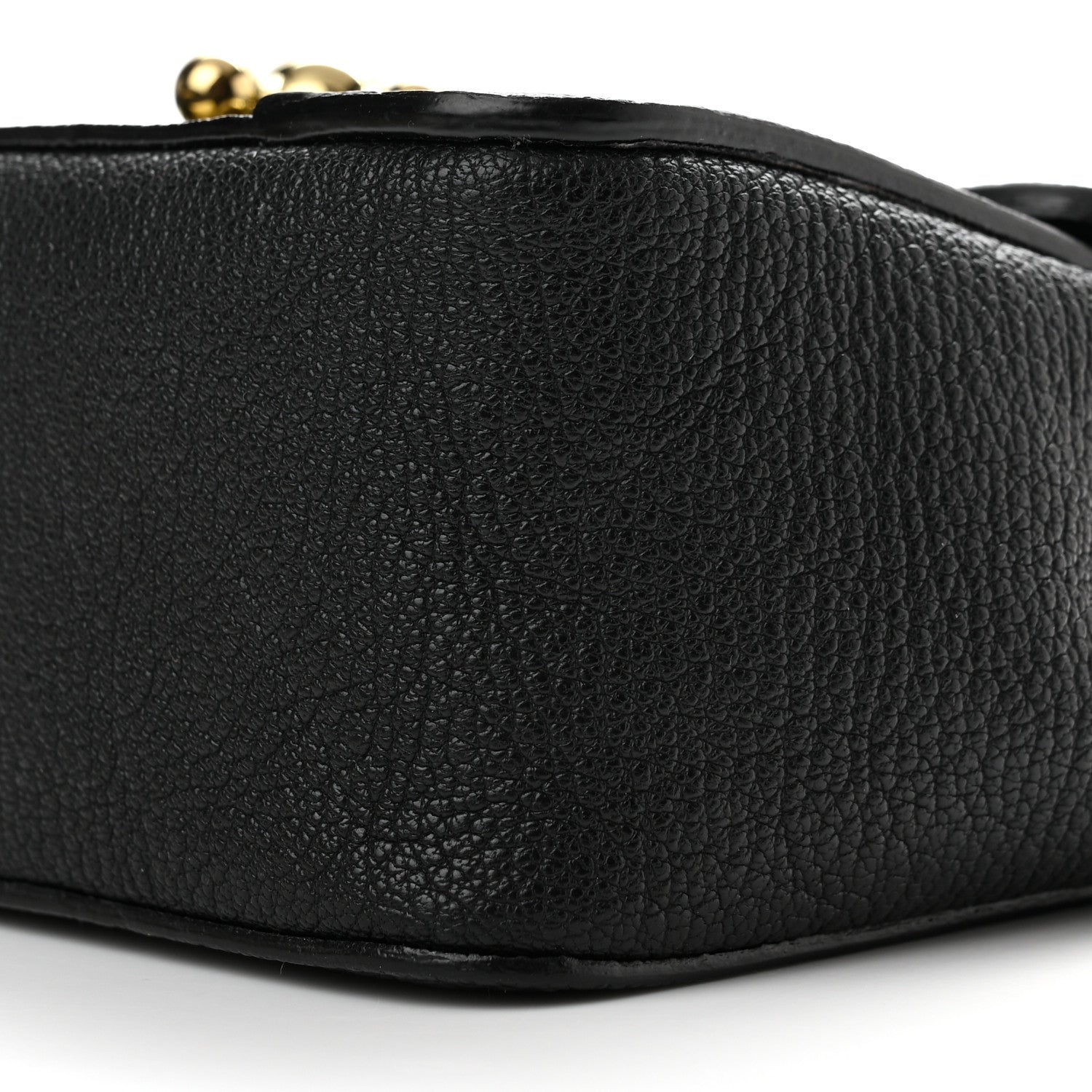 Chloe Goatskin Small Elsie Shoulder Bag Black 10 of 11