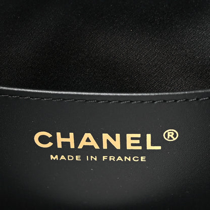 Chanel Caviar Quilted Small Chanel 25 Handbag Black 6 of 11