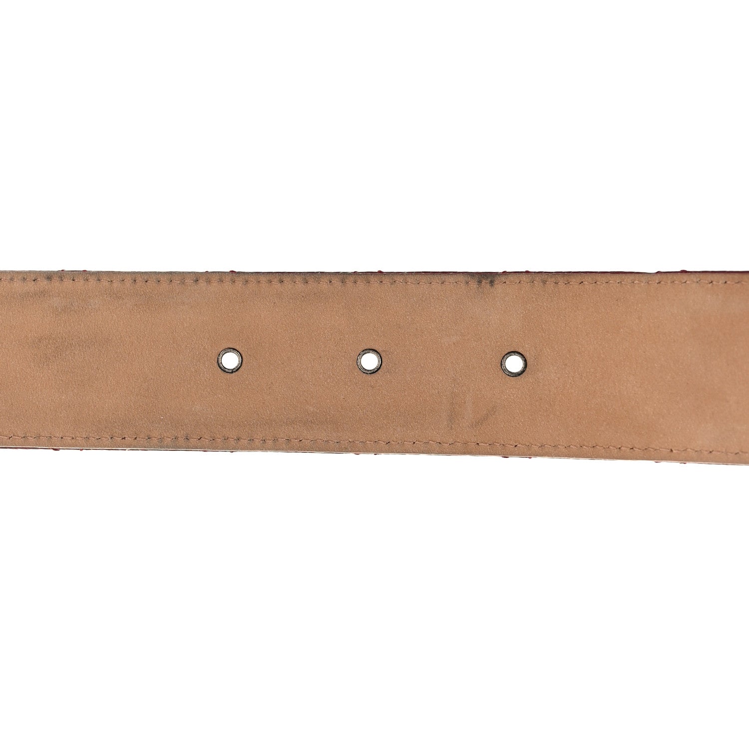 Chanel Caviar Quilted CC Belt Red 5 of 5
