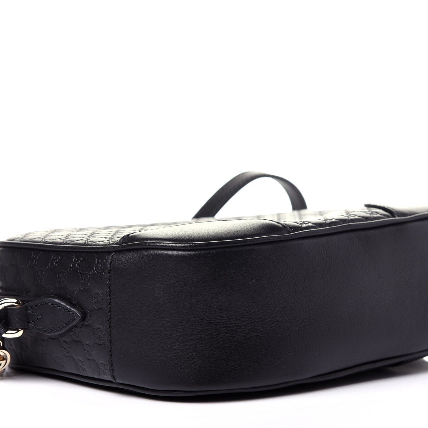 Microguccissima Mini Bree Messenger Bag Black