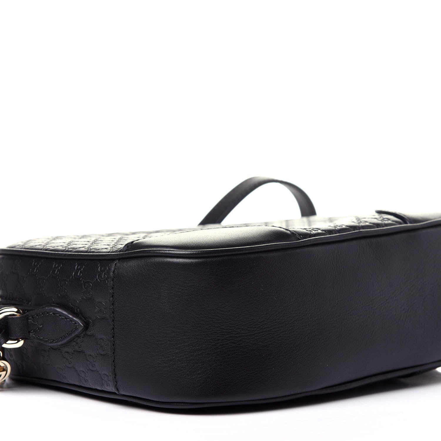 Gucci Microguccissima Mini Bree Messenger Bag Black 6 of 10