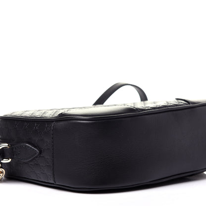 Gucci Microguccissima Mini Bree Messenger Bag Black 6 of 10