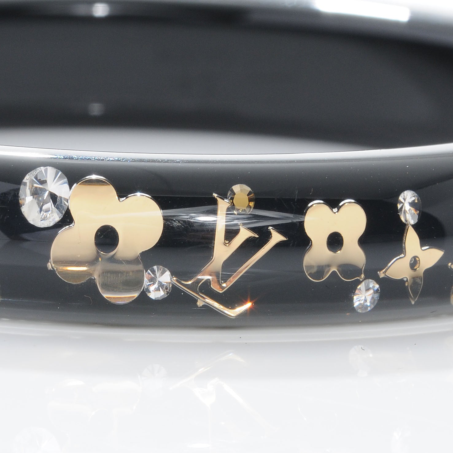 Louis Vuitton Inclusion Bracelet Black Small 3 of 4