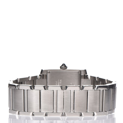 Cartier Stainless Steel 25mm Tank Francaise Quartz Watch 4 of 6