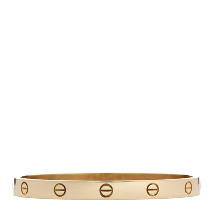 Cartier 18K Yellow Gold LOVE Bracelet 18 1 of 9