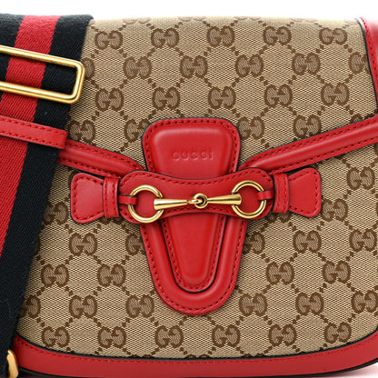 Gucci Monogram Ruinart Calfskin Medium Lady Web Shoulder Bag Beige Ebony Hibiscus Red 8 of 10