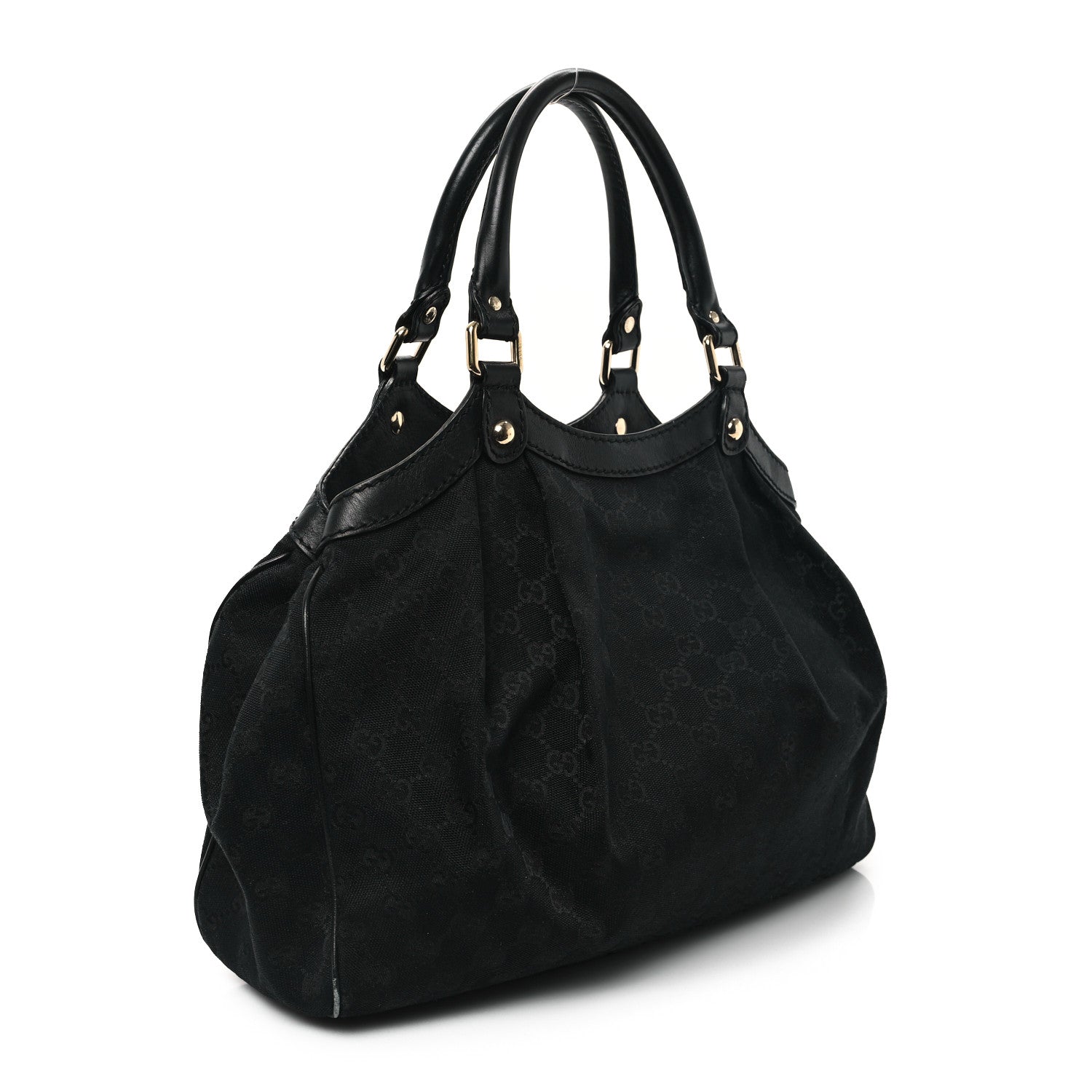 Gucci Monogram Medium Sukey Black 3 of 12