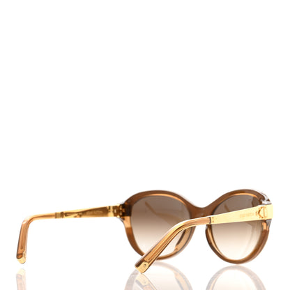 Louis Vuitton Petit Soupcon Cat Eye Sunglasses Z0487E Brown 4 of 9