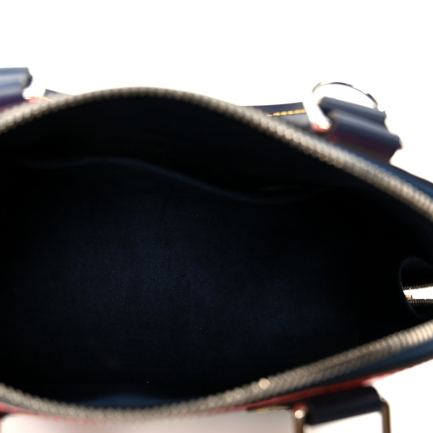 Louis Vuitton Epi Alma BB Denim Red 5 of 12