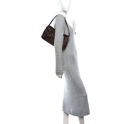 Miu Miu Nappa Aviator Regular Aventure Shoulder Bag Rovere 2 of 9
