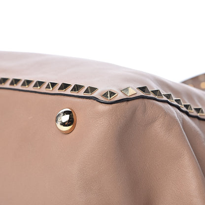Valentino Garavani Vitello Medium Rockstud Tote Alpaca 17 of 21