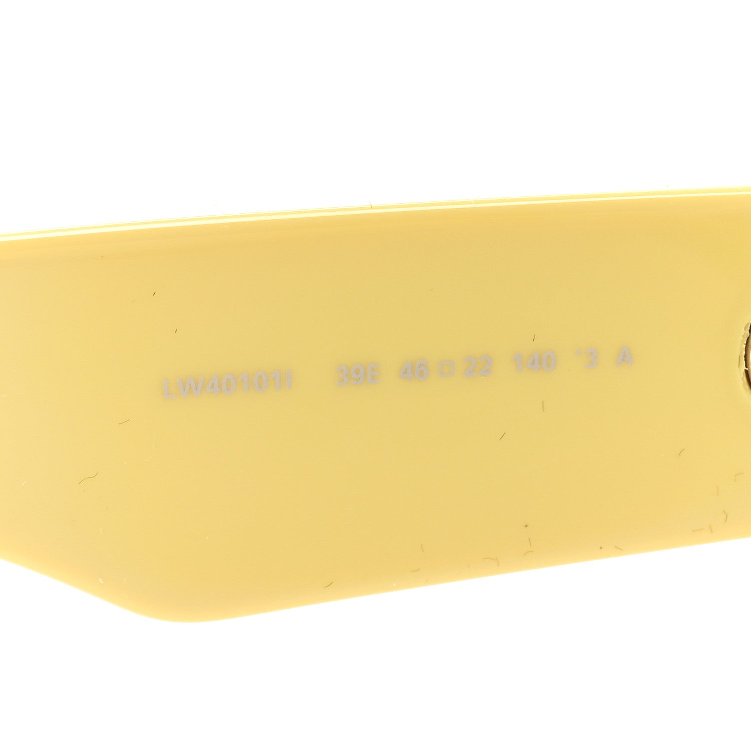 Loewe Acetate Anagram Rectangle Sunglasses LW40404I Yellow 6 of 7
