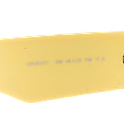 Loewe Acetate Anagram Rectangle Sunglasses LW40404I Yellow 6 of 7