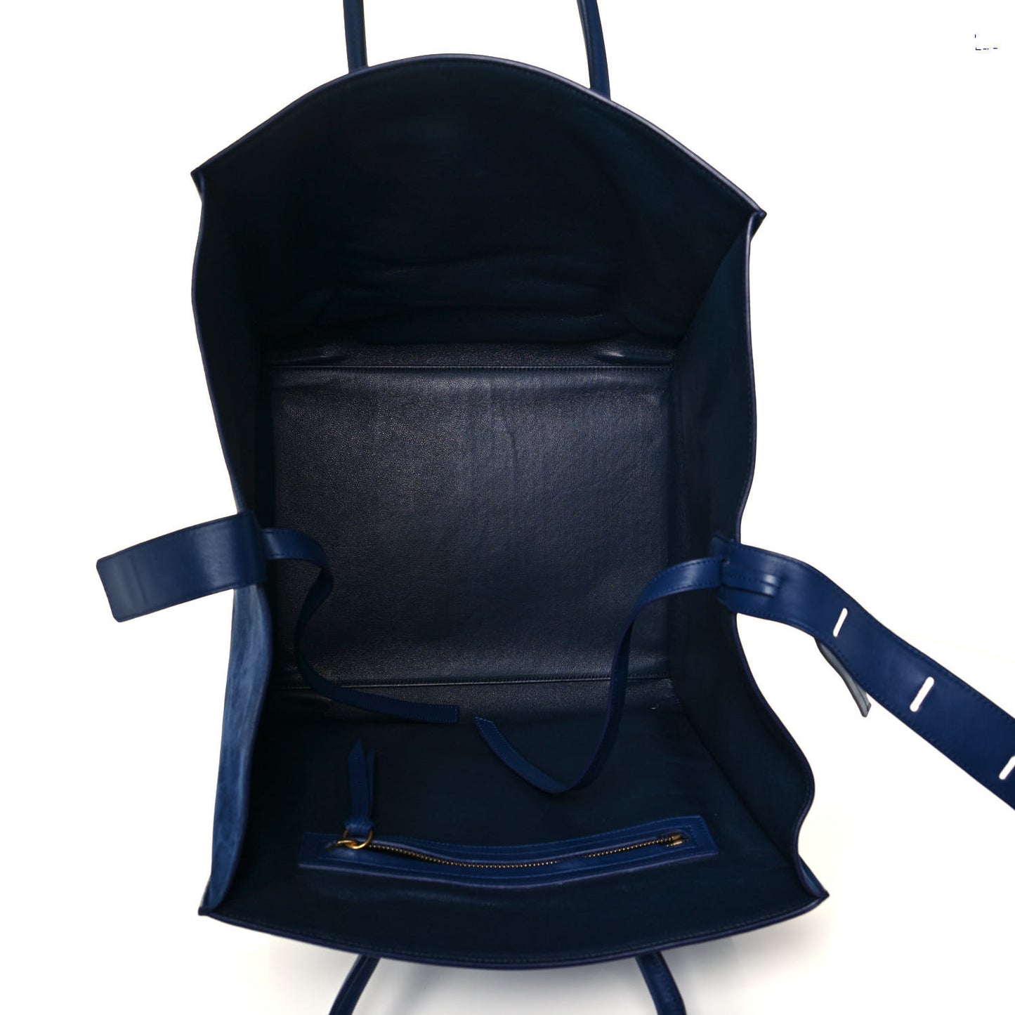 Nubuck Calfskin Medium Phantom Luggage Navy Blue