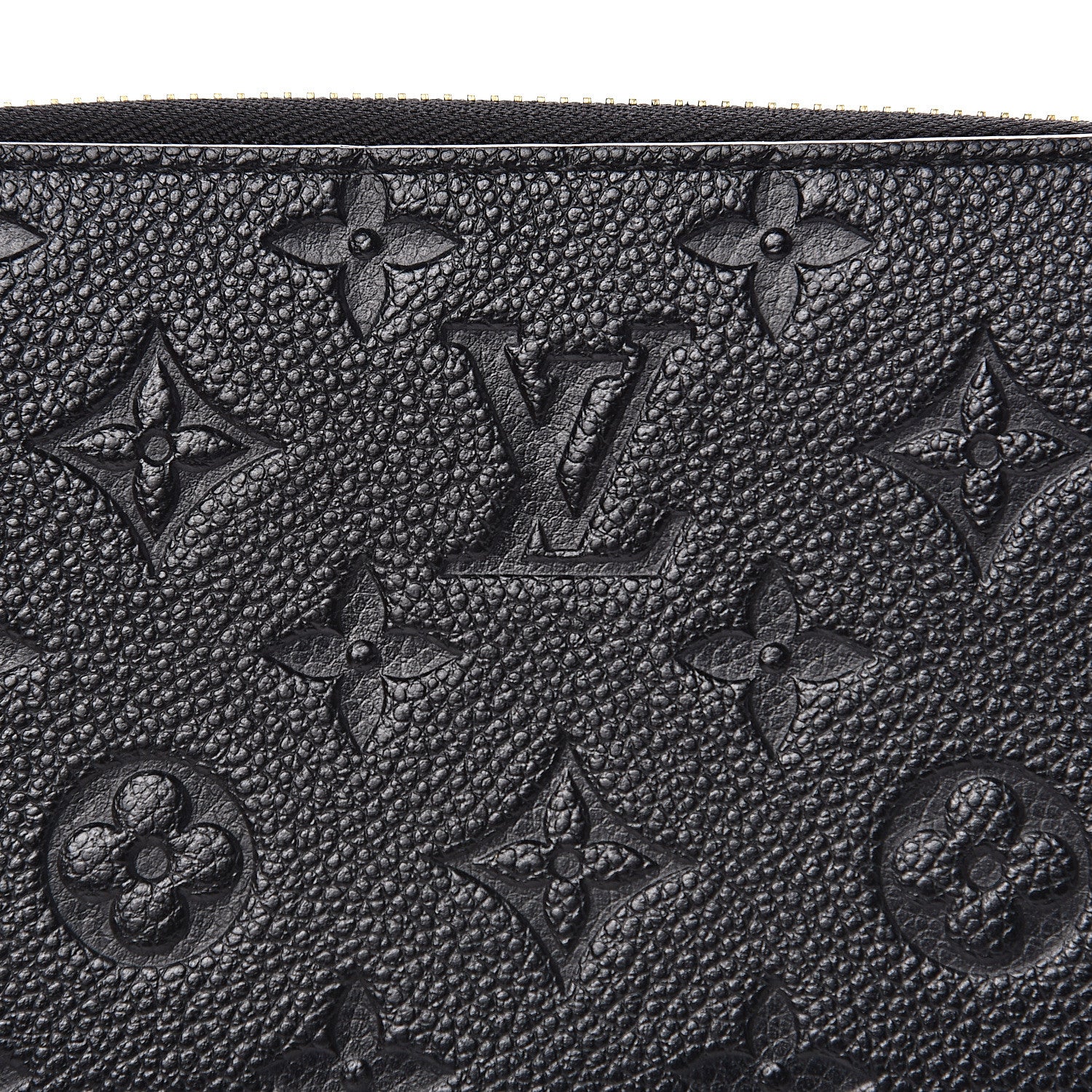 Louis Vuitton Empreinte Zippy Wallet Black 9 of 9