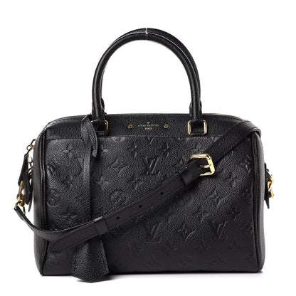 Louis Vuitton Empreinte Speedy Bandouliere 25 NM Black 1 of 8