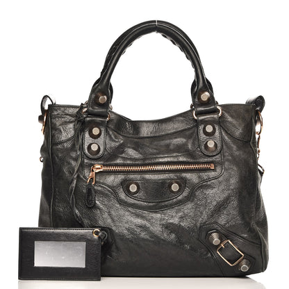 Balenciaga Agneau Giant 21 Rose Gold Hardware Velo Black 1 of 12