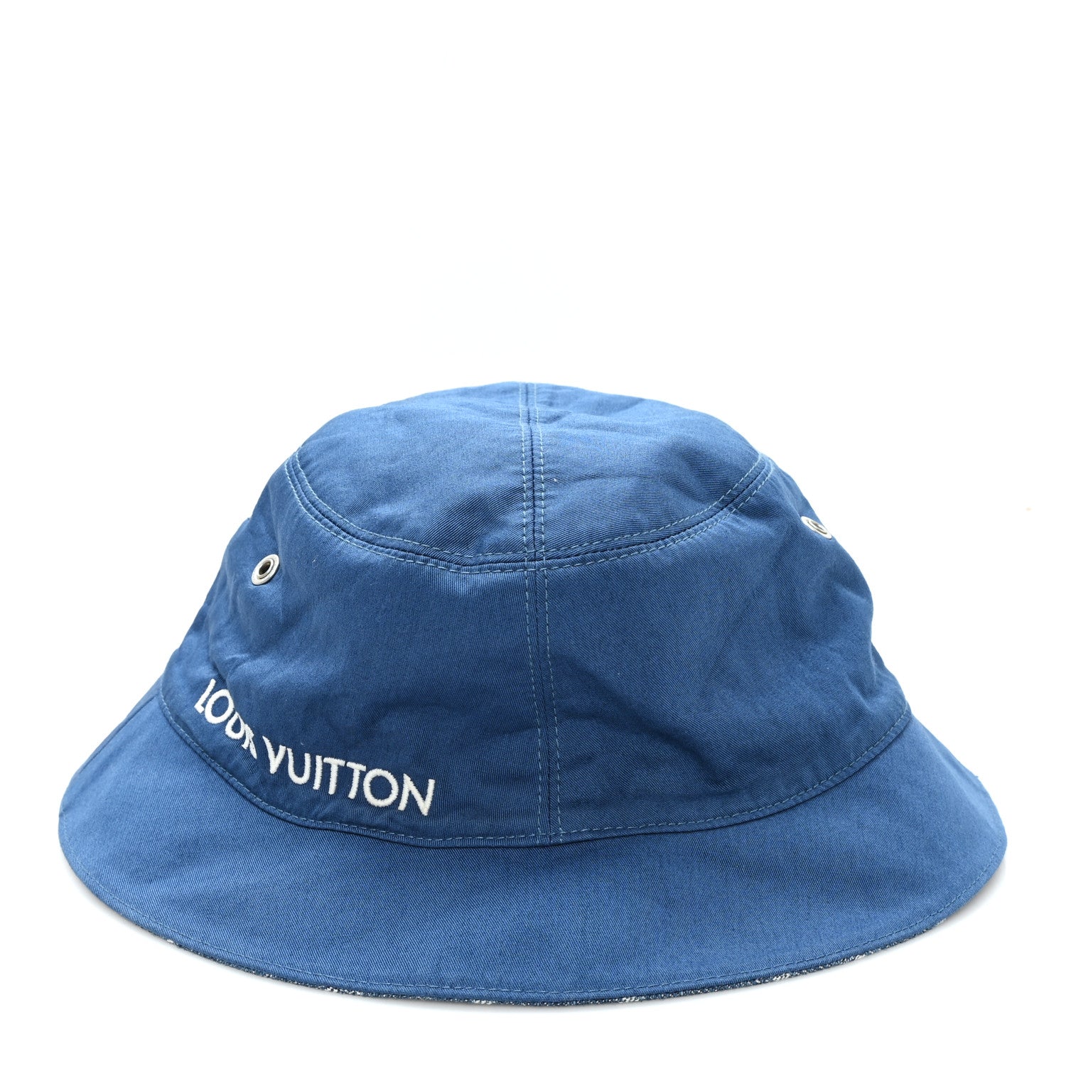 Louis Vuitton Monogram Denim Transformable Bob Bucket Hat 60 Black 9 of 13