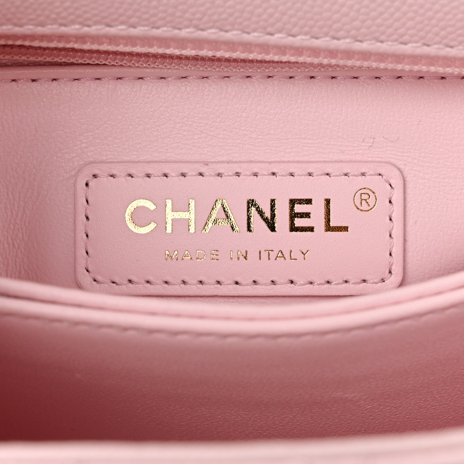 Chanel Caviar Quilted Mini Coco Handle Flap Light Pink 5 of 11